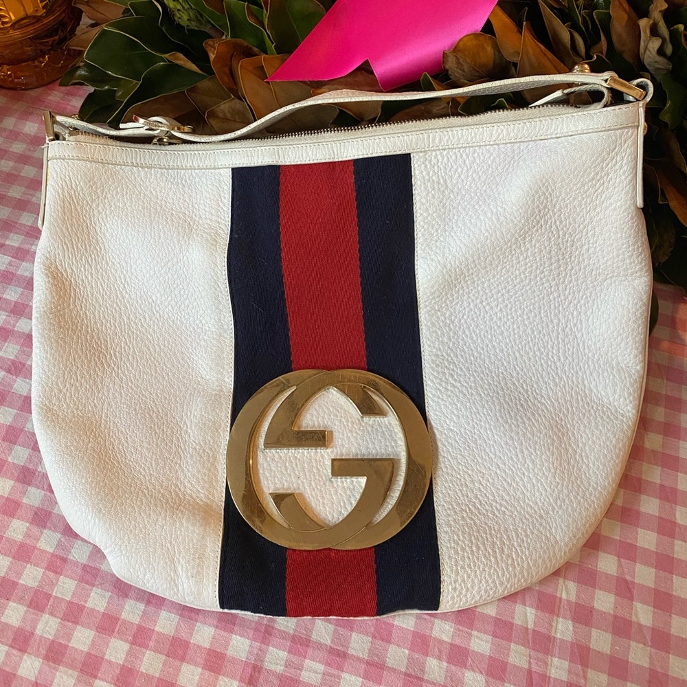 Gucci Interlocking G Blondie Hobo - Picture 6 of 14